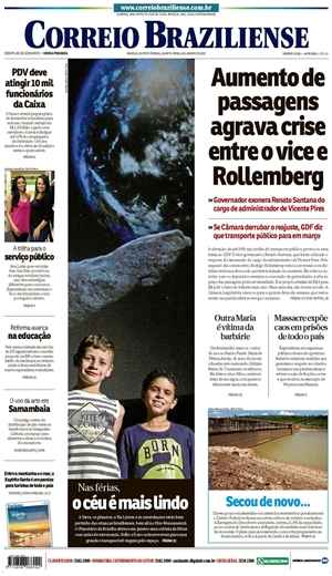Correio Braziliense, 04 de Janeiro de 2017