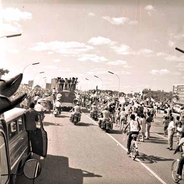 Campeões mundiais de 1970 são recepcionados no DF (Arquivo Público do DF/CB/D.A Press) Campeões mundiais de 1970 são recepcionados no DF (Arquivo Público do DF/CB/D.A Press)