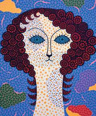 Ilustrações de Yayoi Kusama para o clássico Alice no país das maravilhas (Yayoi Kusama/Divulgação) Ilustrações de Yayoi Kusama para o clássico Alice no país das maravilhas (Yayoi Kusama/Divulgação)