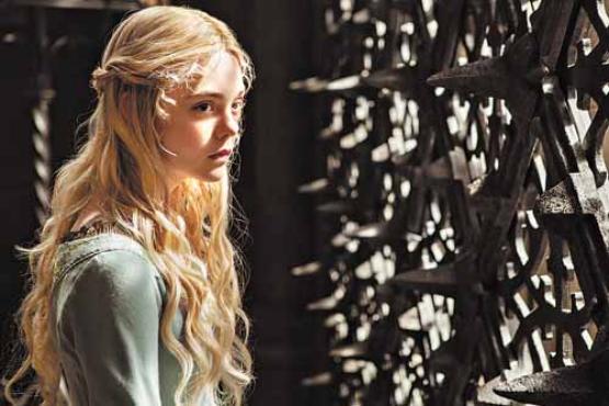 A atriz Elle Fanning: no papel de Aurora (Frank Connor/Disney) A atriz Elle Fanning: no papel de Aurora (Frank Connor/Disney)