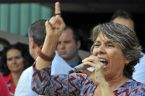 Kokay, a voz destoante no grupo a favor da queda da maioridade penal (Minervino Junior/CB/D.A Press - 22/4/15)