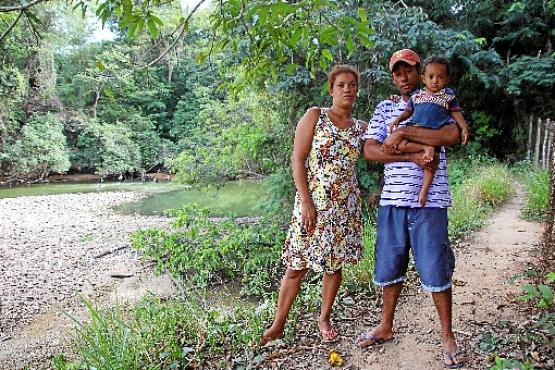 Nadja Diane e Jeferson Pereira: preocupação depois de Brumadinho (Barbara Cabral/Esp. CB/D.A Press)