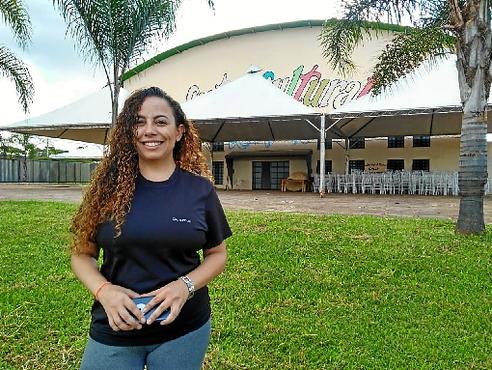 Luciana Ribeiro: evento para presentear os artistas e a comunidade (Caroline Cintra/CB/D.A Press)