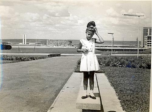 Brasília Góis, aos 10 anos: considerada a primeira pessoa nascida na capital
 (Arquivo/CB/D.A Press
)