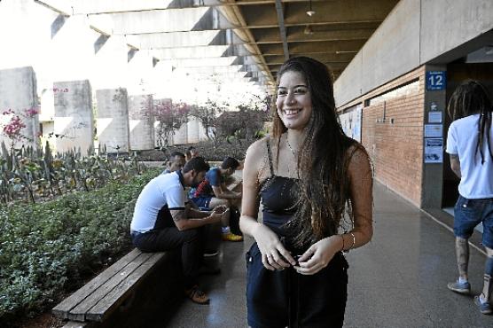 Ana Carolina elogia esforço dos professores em preservar a universidade (Minervino Junior/CB/D.A Press)