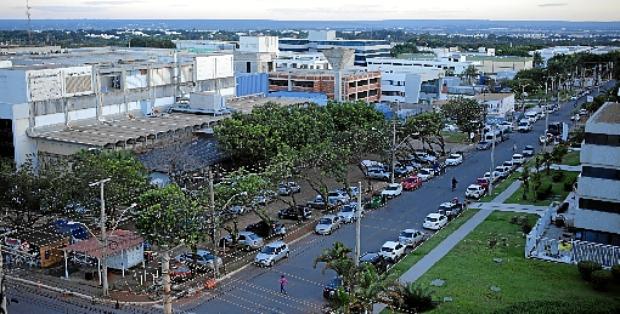 Alteração nas normas de uso e ocupação do SIG é prioridade para o GDF (Wallace Martins/Esp. CB/D.A Press - 25/4/19)