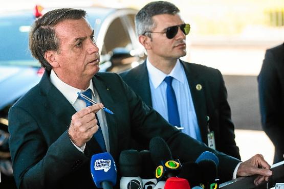 Bolsonaro: %u201CA GLO não é uma ação social, chegar com flores na mão. É chegar preparado para acabar com a bagunça%u201D (Antonio Cruz/ Ag?ncia Brasil)