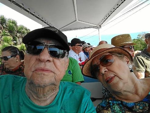 Aurélio Rovo e Maria Lúcia: %u201Cé bom estar em conjunto%u201D (Arquivo pessoal)