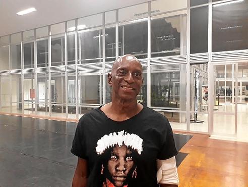 'Realizo esse trabalho com o intuito de criar uma identidade cultural da dança negra no DF', diz Paulo César (Thiago Cotrim/CB/D.A Press - 25/10/19)