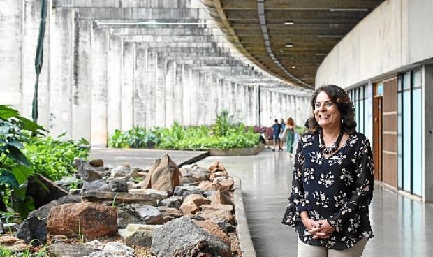 Márcia Abrahão assumiu a reitoria da Universidade de Brasília em 2016 (Ed Alves/CB/D.A Press)