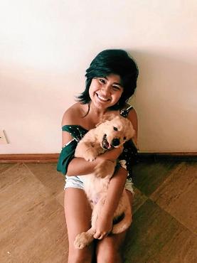 Como Kadu chegou um pouco antes do início da pandemia, Nathalia Ohofugi criou o perfil para apresentá-lo aos amigos e familiares