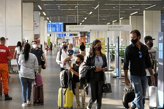 Fluxo de passageiros em Brasília atingiu a menor taxa em 25 anos (Minervino Júnior/CB/D.A Press)