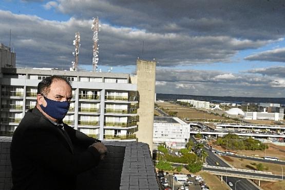 Jorge Damasceno é empresário do ramo de eventos corporativos : %u201CSão cinco meses em que tudo está parado%u201D (Minervino J?nior/CB/D.A Press)