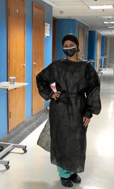 Vanessa Parente estava isolada porque foi infectada pela covid-19 (Arquivo pessoal)