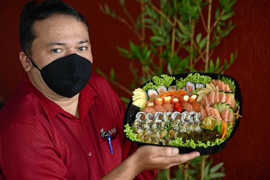 Restaurante japonês de Raimundo Neto abrirá com capacidade reduzida (Carlos Vieira/CB/D.A Press)