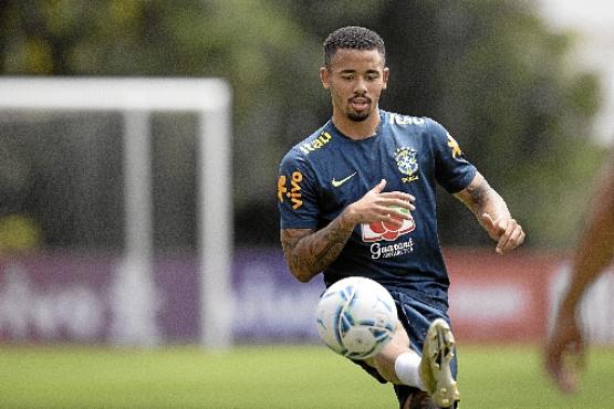 Sem Neymar e Coutinho, Gabriel Jesus passa a ser a referência verde-amarela (Lucas Figueiredo/CBF)