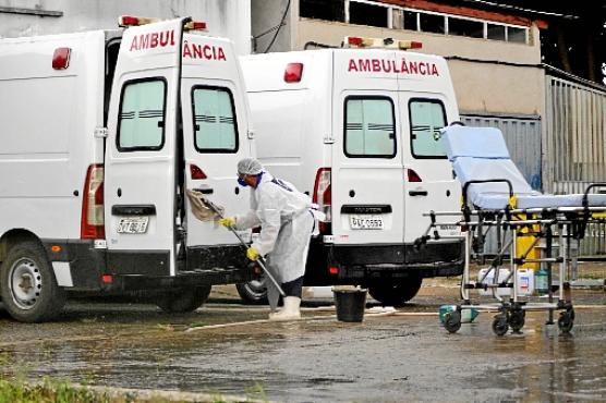 Pacientes do HRG estão sendo transferidos para outras unidades (Marcelo Ferreira/CB/D.A Press)