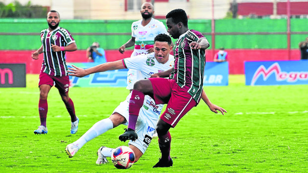 Titulares do tricolor das Laranjeiras foram poupados para o duelo contra o colombiano Junior Barranquilla, na quinta-feira, pela Copa Libertadores (Mailson Santana/Fluminense FC
)