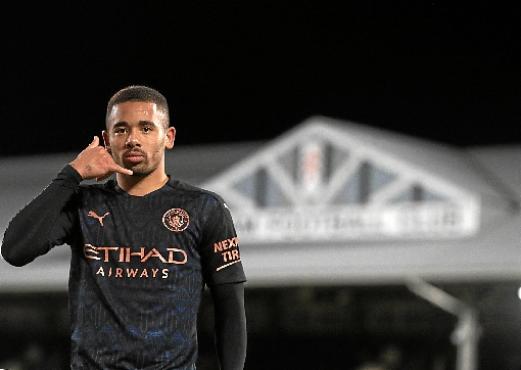 Gabriel Jesus é um dos raros talentos que chegaram ao time mais badalado da multinacional (Adam Dav/AFP - 13/3/21)