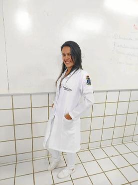 Ana Christina Baldoino é estudante de enfermagem e  vem de uma família de trabalhadores rurais (Arquivo Pessoal)