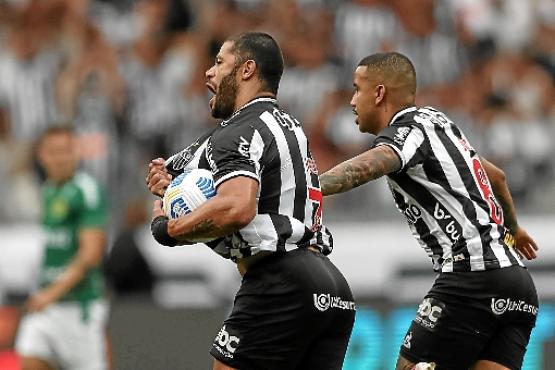 Clube mineiro foi intenso quando necessário e deu passo importante na busca do título nacional após 50 anos (Pedro Souza/Atlético)