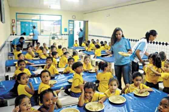 A instituição atende 155 crianças de 2 a 5 anos (Antonio Cunha/CB/D.A Press)