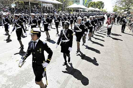 Desfile da Independência: Exército estuda liberar inscritos no certame (Daniel Ferreira/CB/D.A Press - 7/9/11)