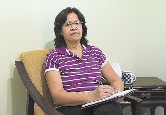Francisca Lucia continua a trabalhar mesmo estando aposentada  (Ed Alves/CB/D.A Press  )