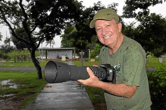 Depois da aposentadoria, Tancredo Maia passou a se dedicar a fotografar a rotina dos pássaros (Zuleika de Souza/CB/D.A Press)