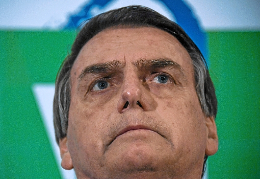 Apu Gomes/AFP - 10/8/17

Bolsonaro disse, no Clube Hebraica, que %u201Co afrodescendente mais leve lá (no quilombo) pesava sete arrobas%u201D 